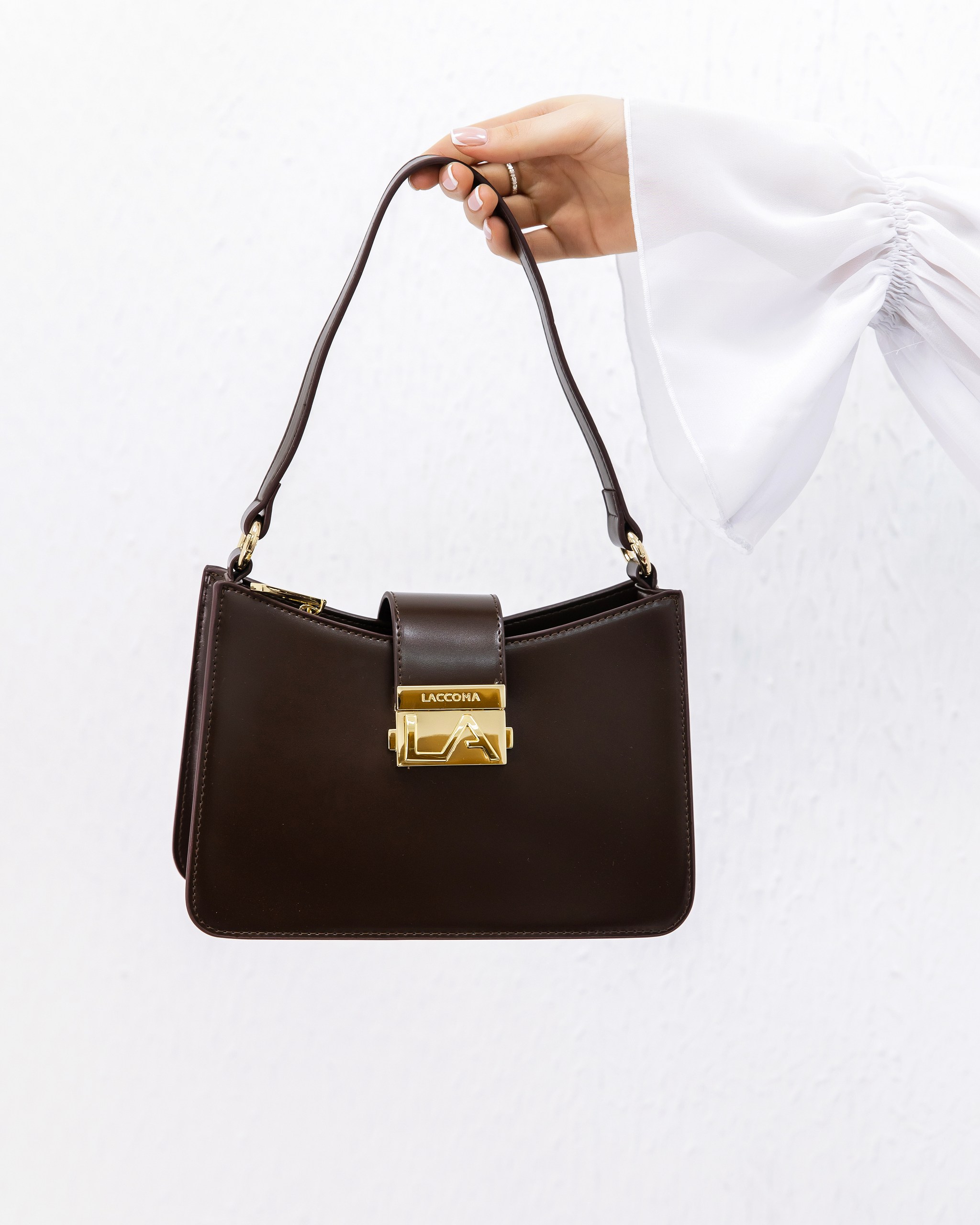 LACCOMA bag-1012 / кожа шоколад