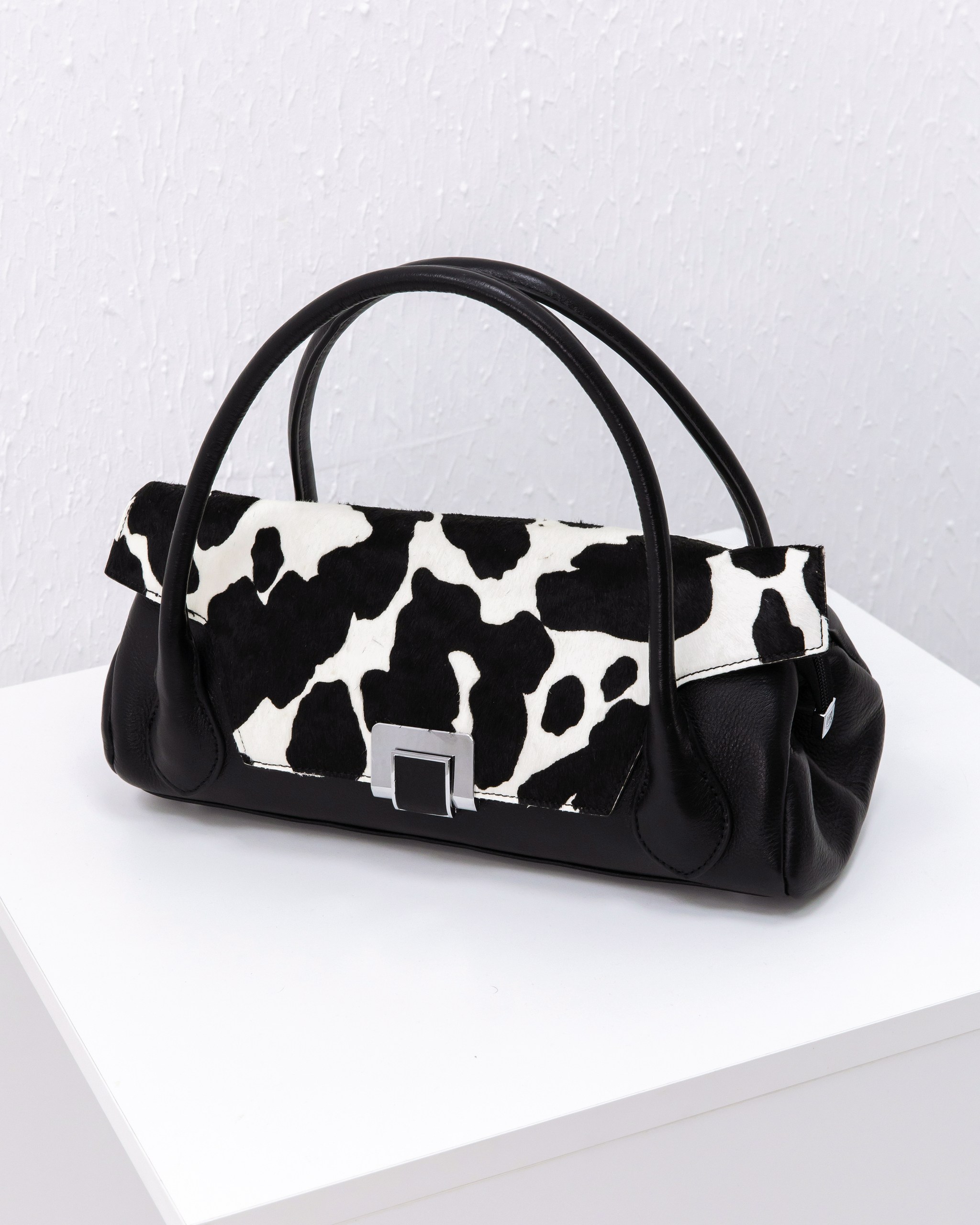 LACCOMA bag-9586 / черный+белый