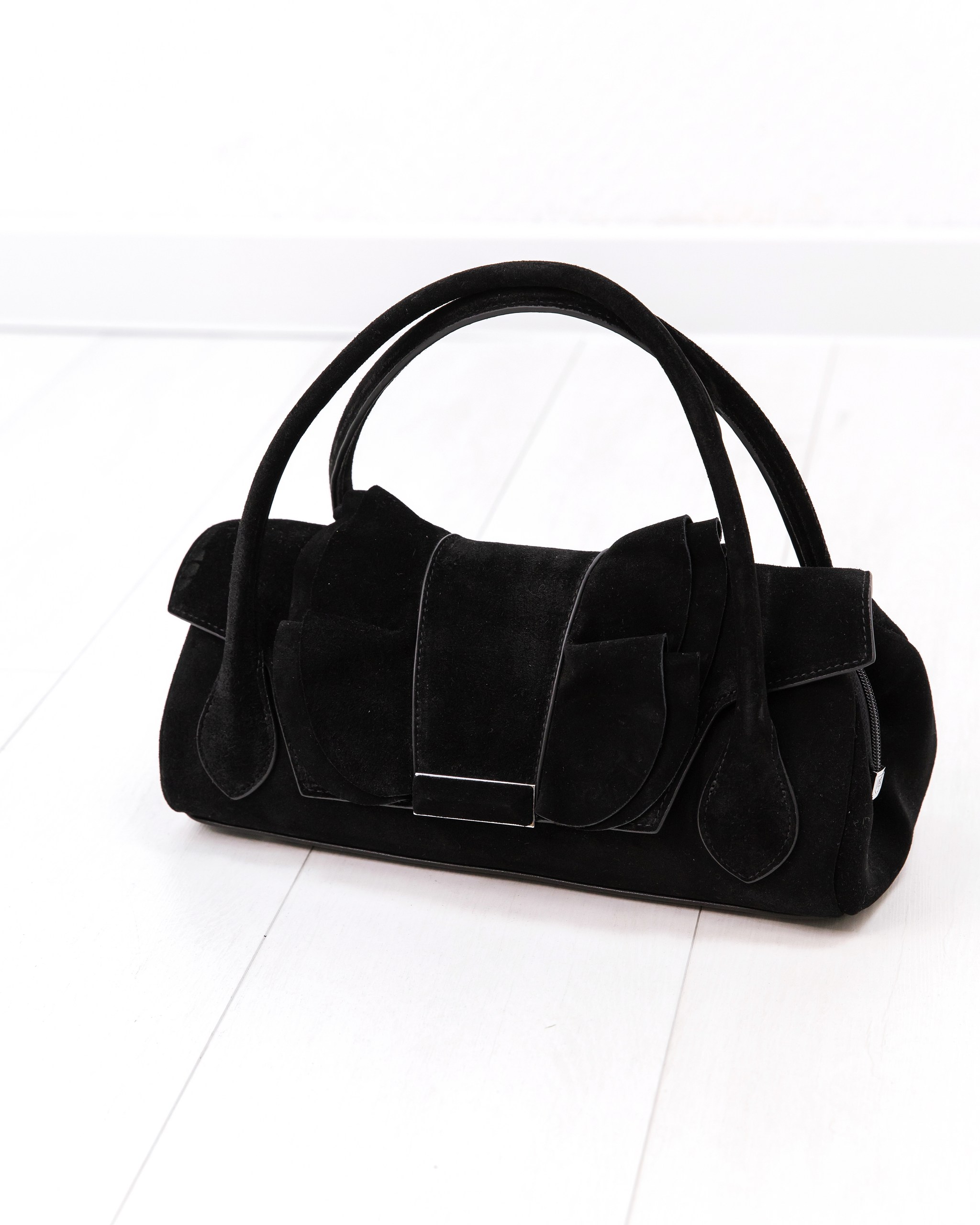 LACCOMA bag-2404 / черная замша