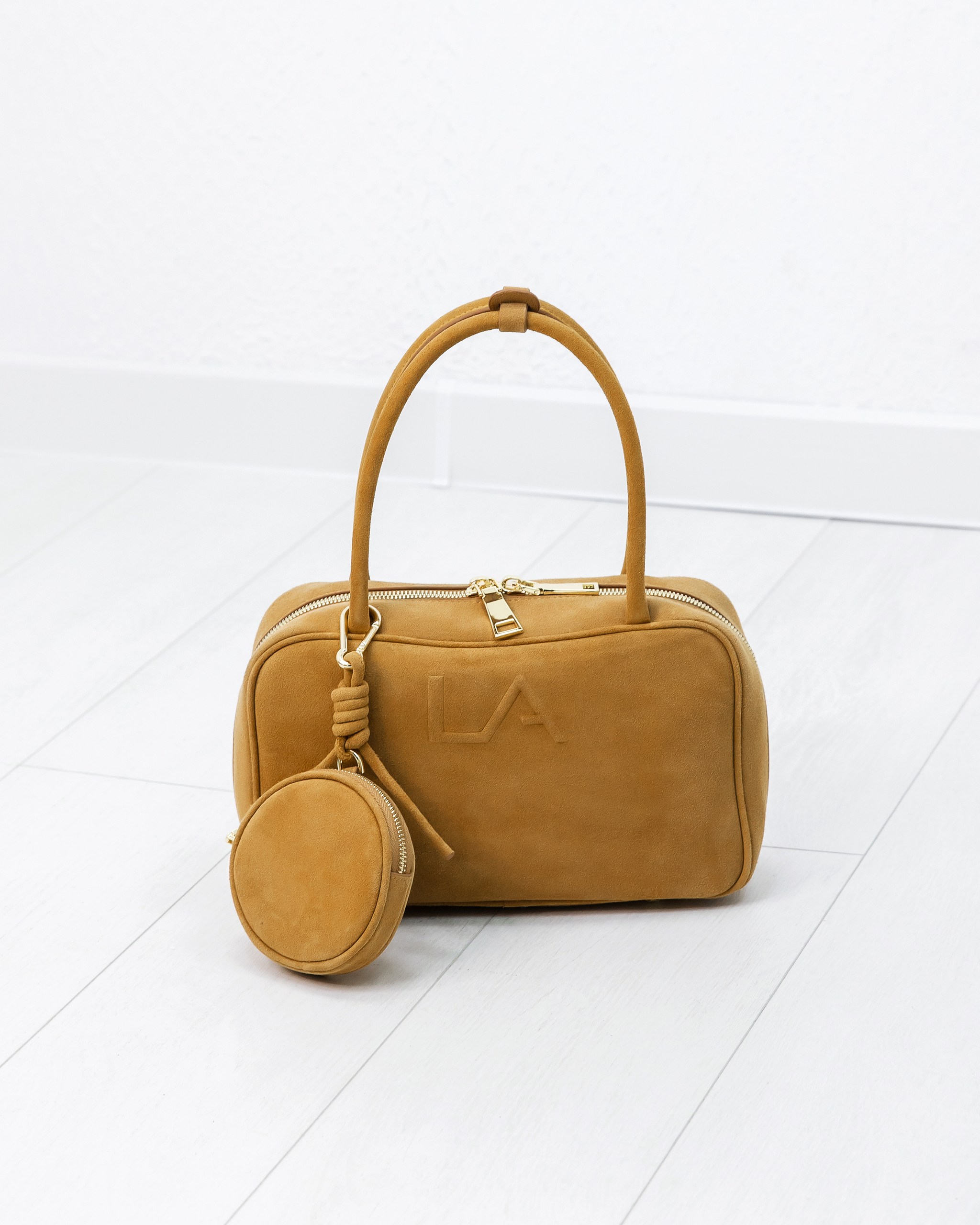 LACCOMA bag-4789 / рыжая замша