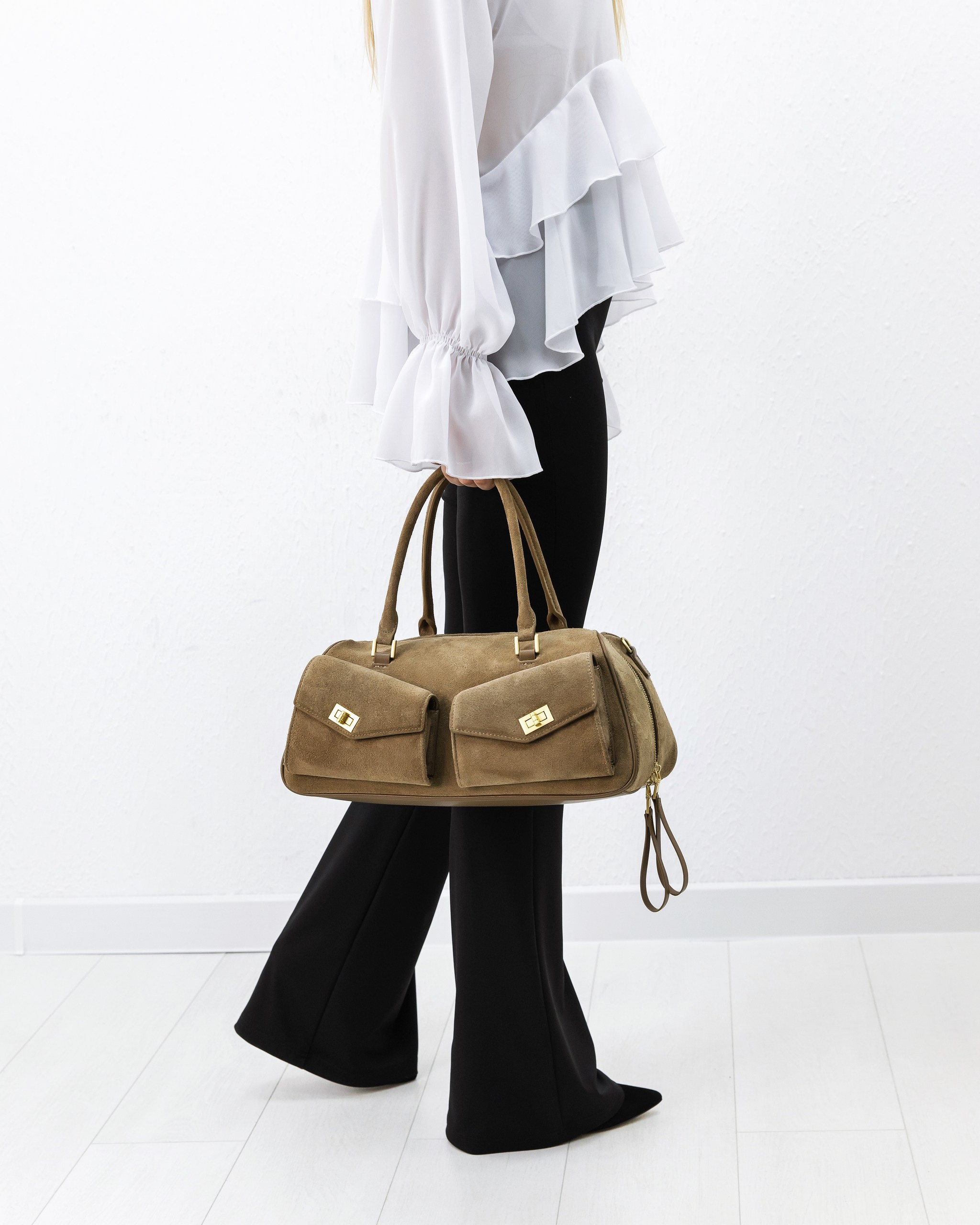 LACCOMA bag-2097 / песочная замша