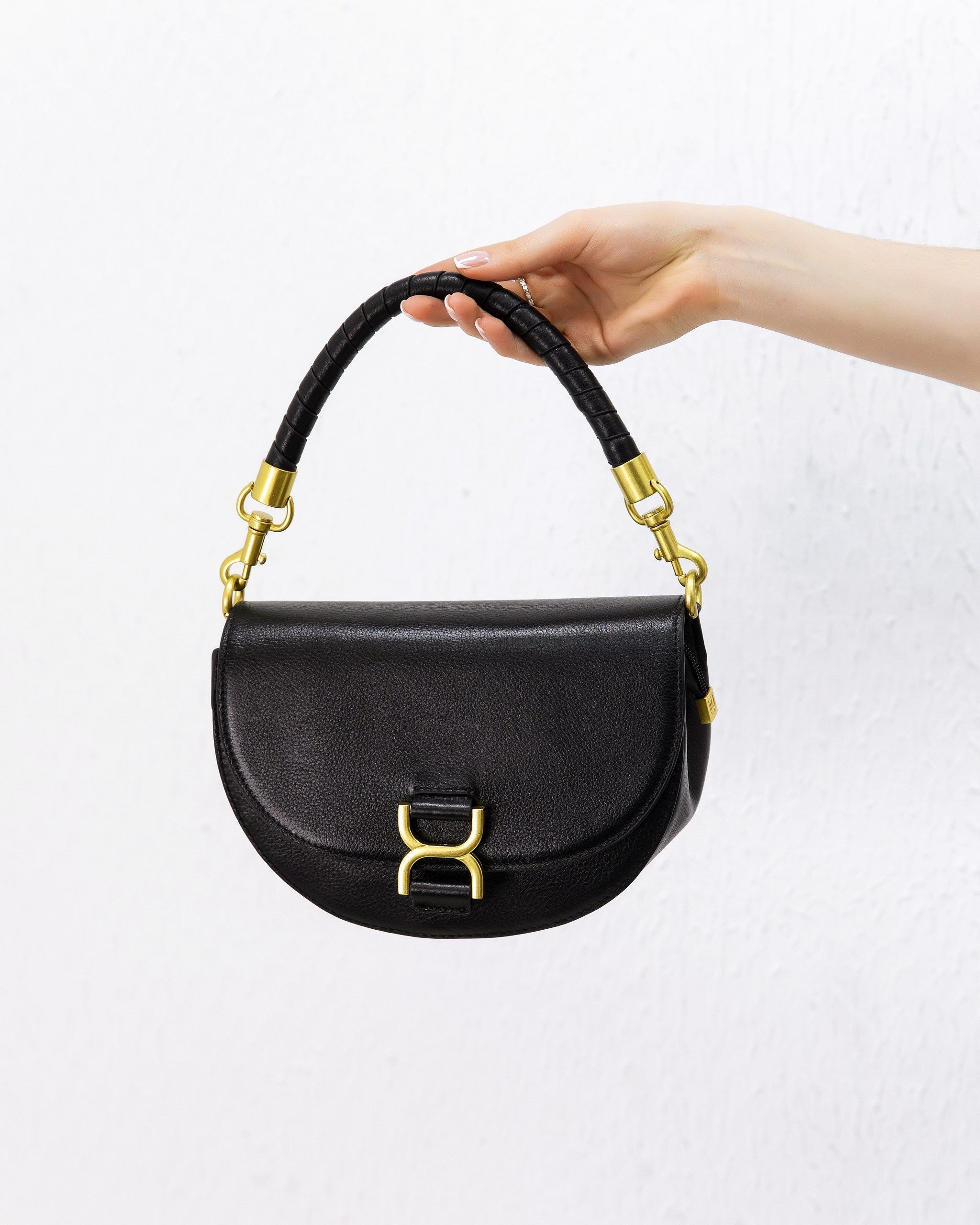 LACCOMA bag-2432 / черная кожа