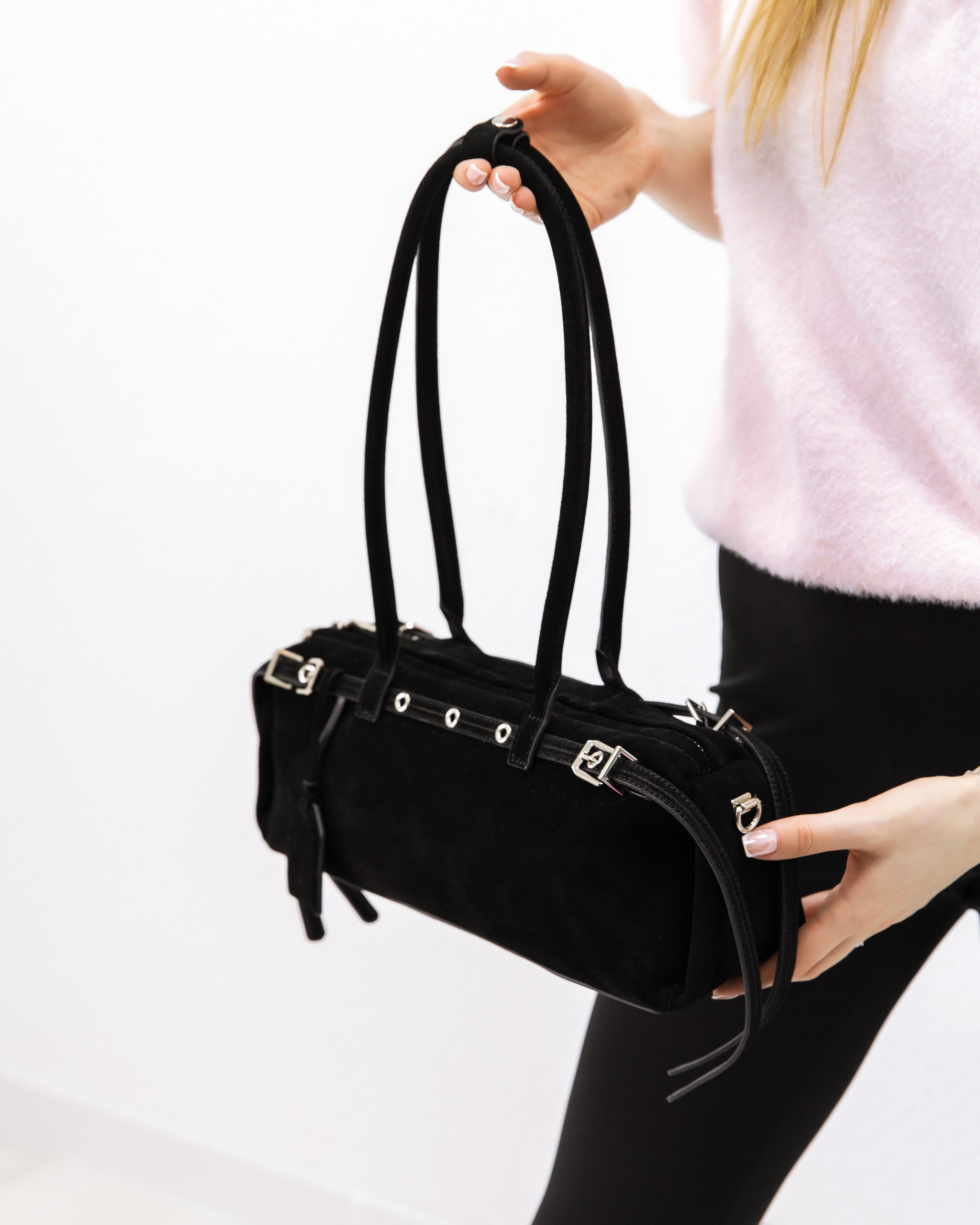 LACCOMA 1017 / черная замша