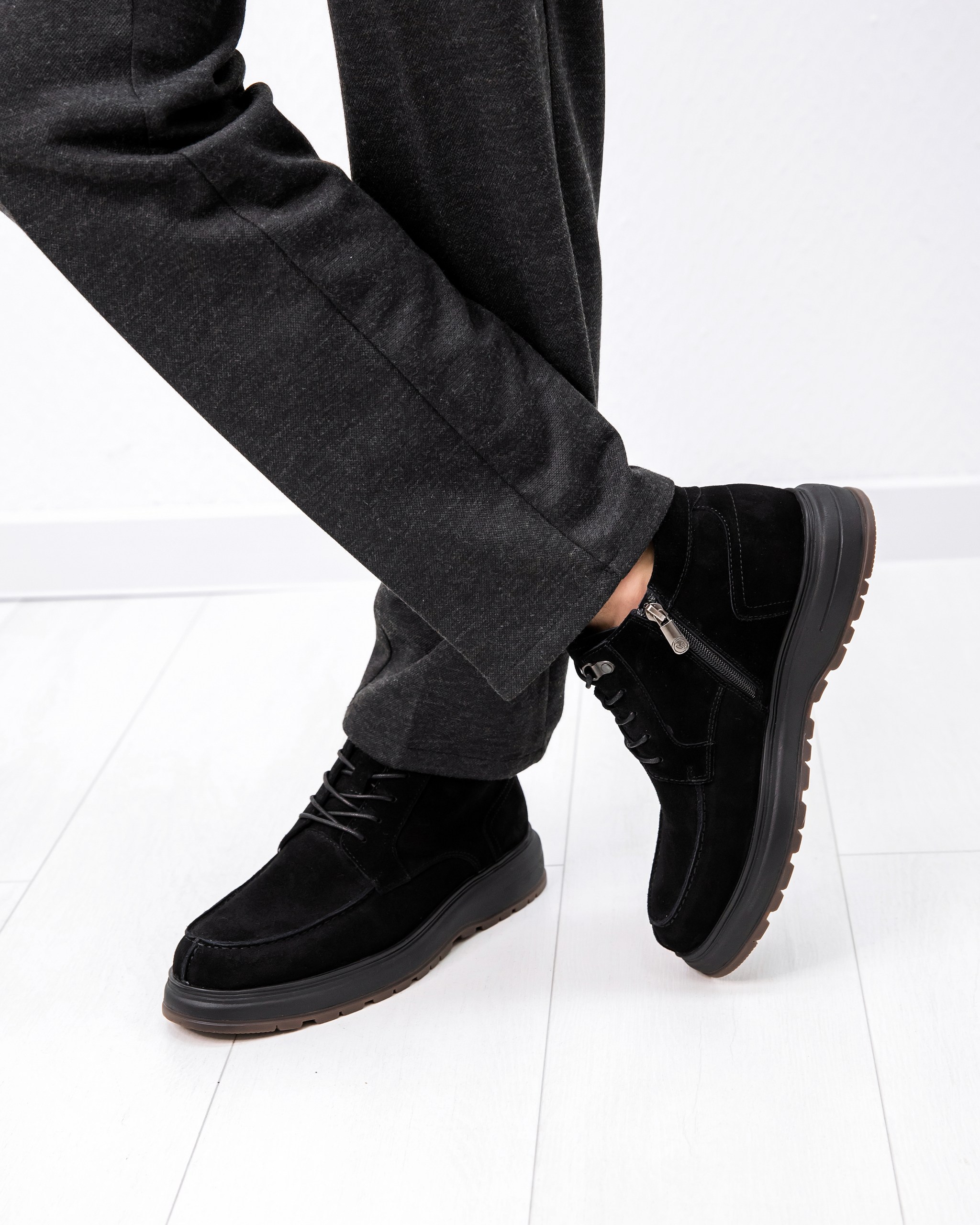 Cosottinni 6757m / черная замша