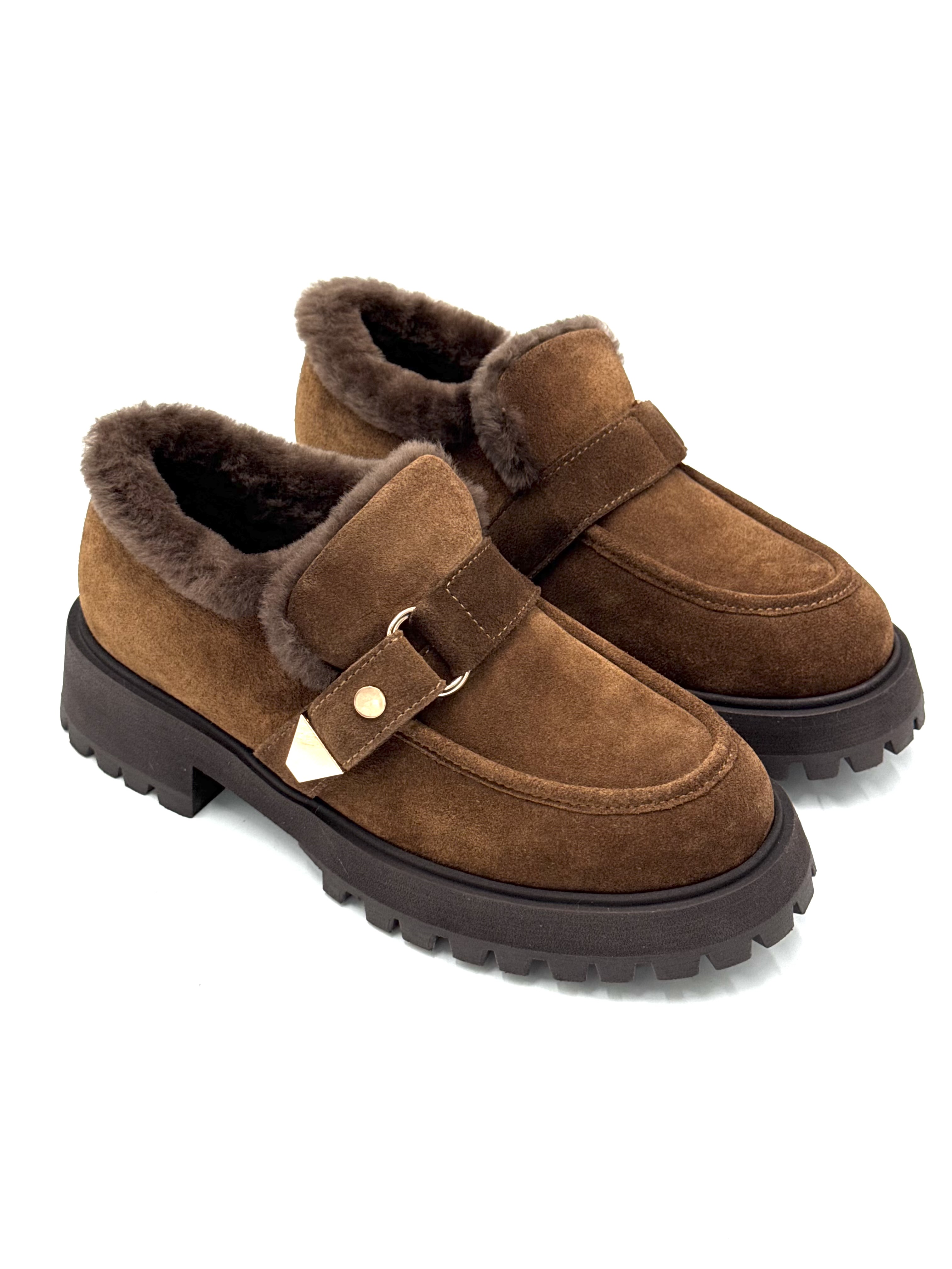 VISCONI 2069 / замша рыжая wlk2303m-19m